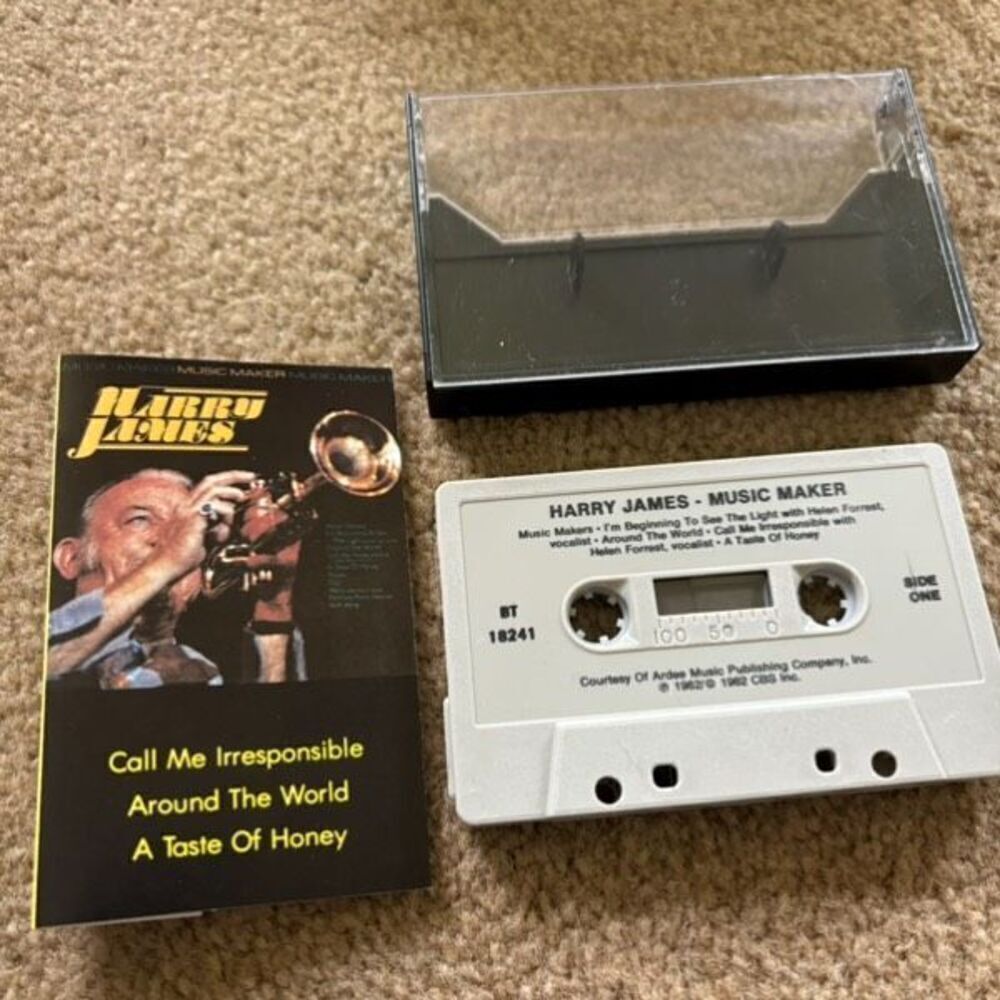 Harry James Music Maker BT 18241 Cassette Tape
